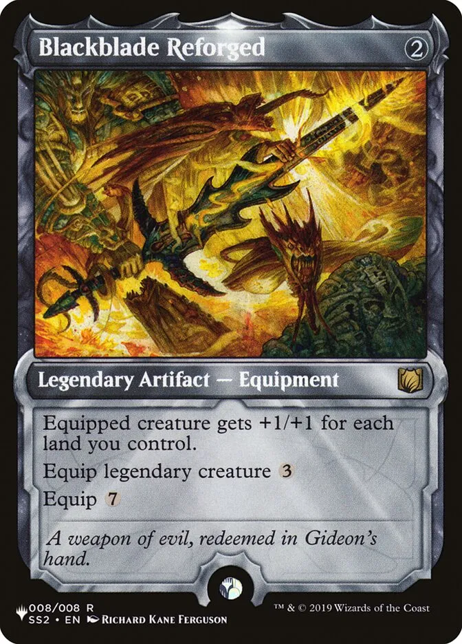 2020 The List Blackblade Reforged #SS2-8 rare card image