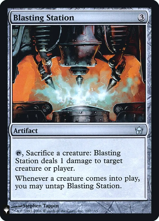 2020 The List Blasting Station #5DN-107 uncommon card image