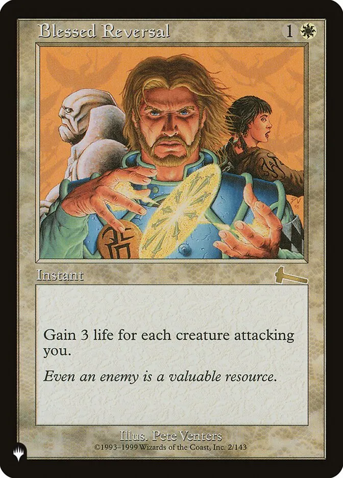 2020 The List Blessed Reversal #ULG-2 rare card image