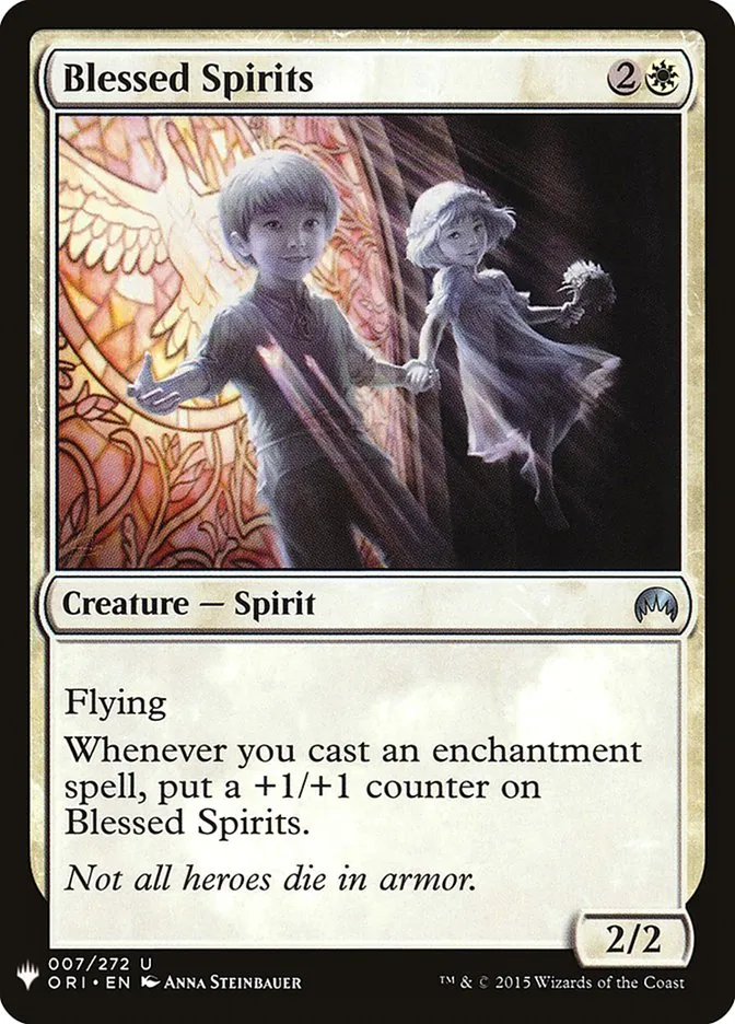 2020 The List Blessed Spirits uncommon #ORI-7 uncommon card image