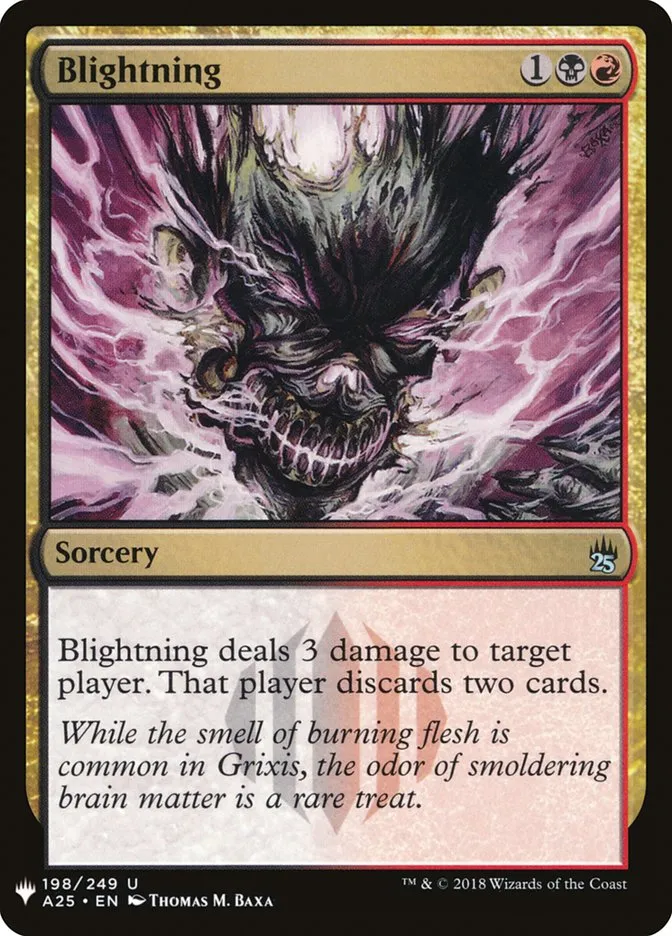 2020 The List Blightning uncommon #A25-198 uncommon card image