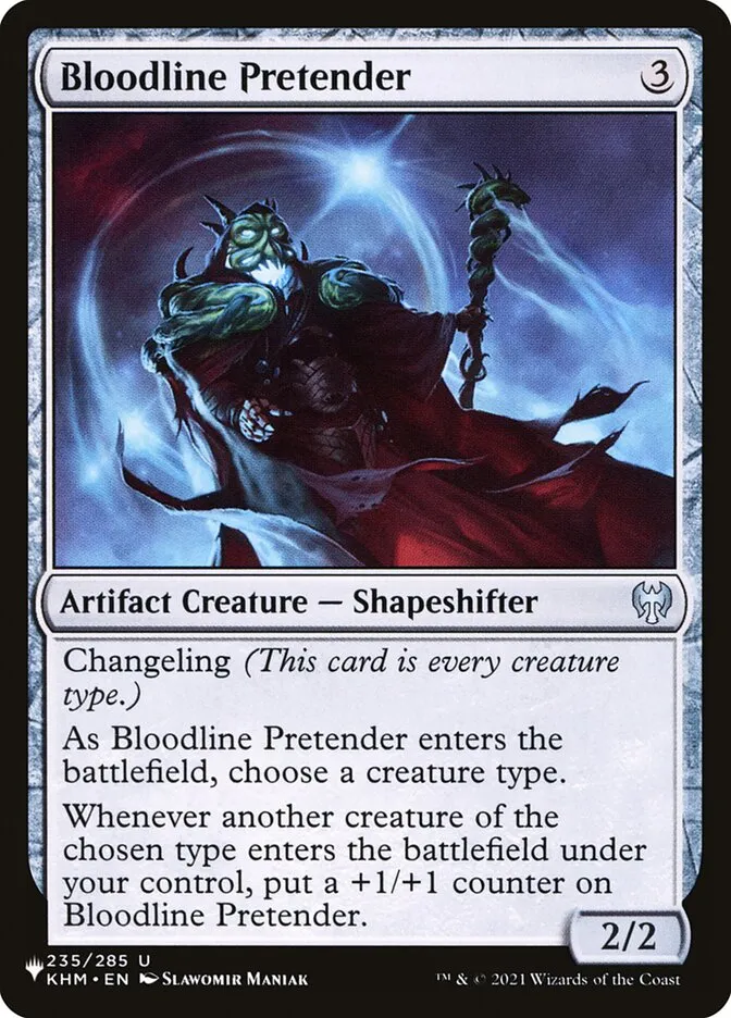 2020 The List Bloodline Pretender #KHM-235 uncommon card image