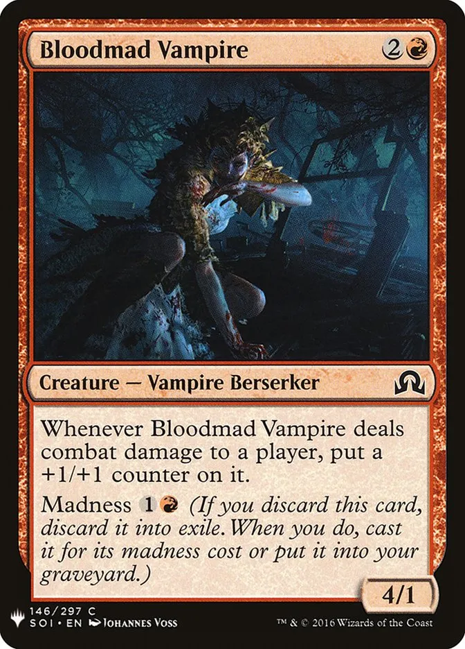 2020 The List Bloodmad Vampire #SOI-146 common card image