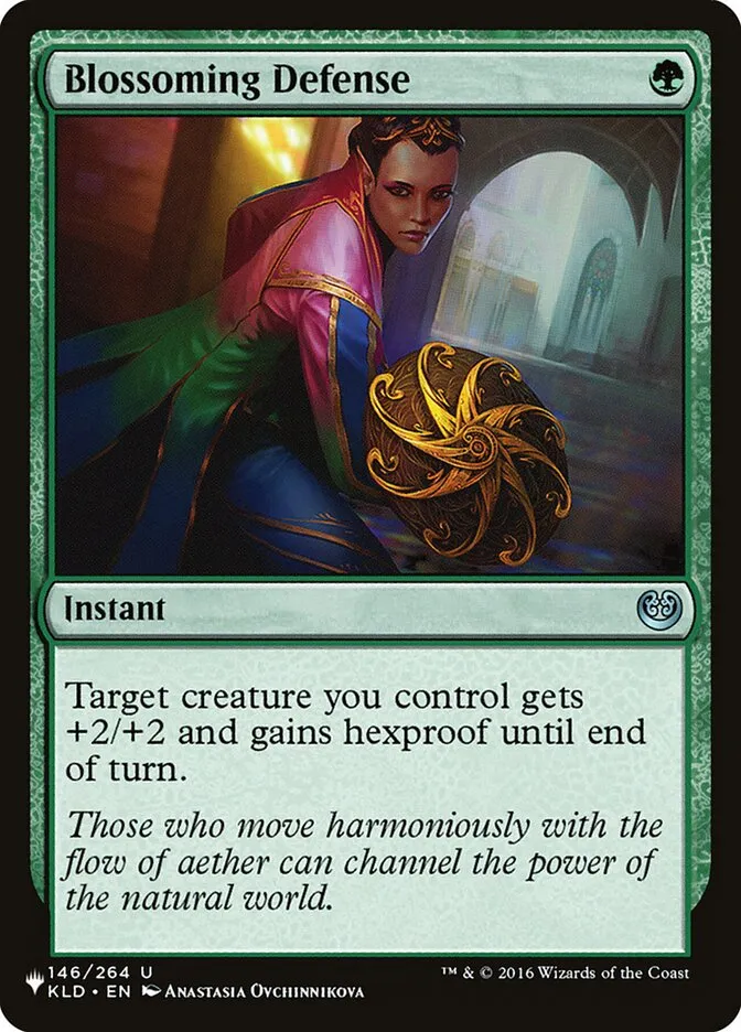 2020 The List Blossoming Defense #KLD-146 uncommon card image