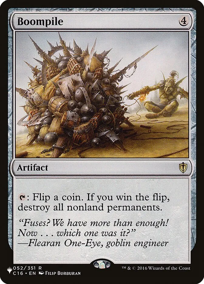 2020 The List Boompile #C16-52 rare card image
