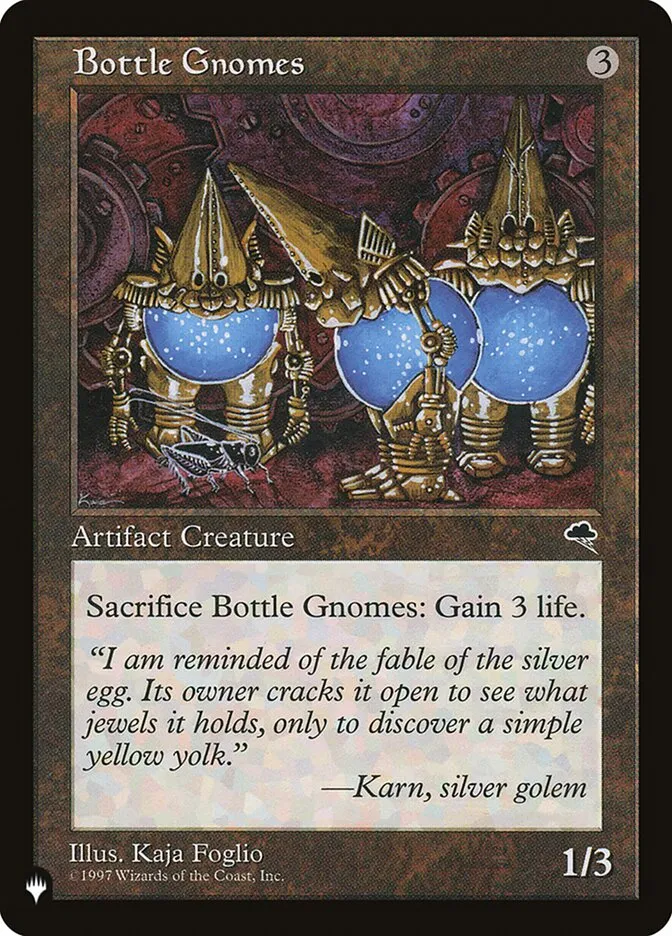 2020 The List Bottle Gnomes uncommon #TMP-278 uncommon card image