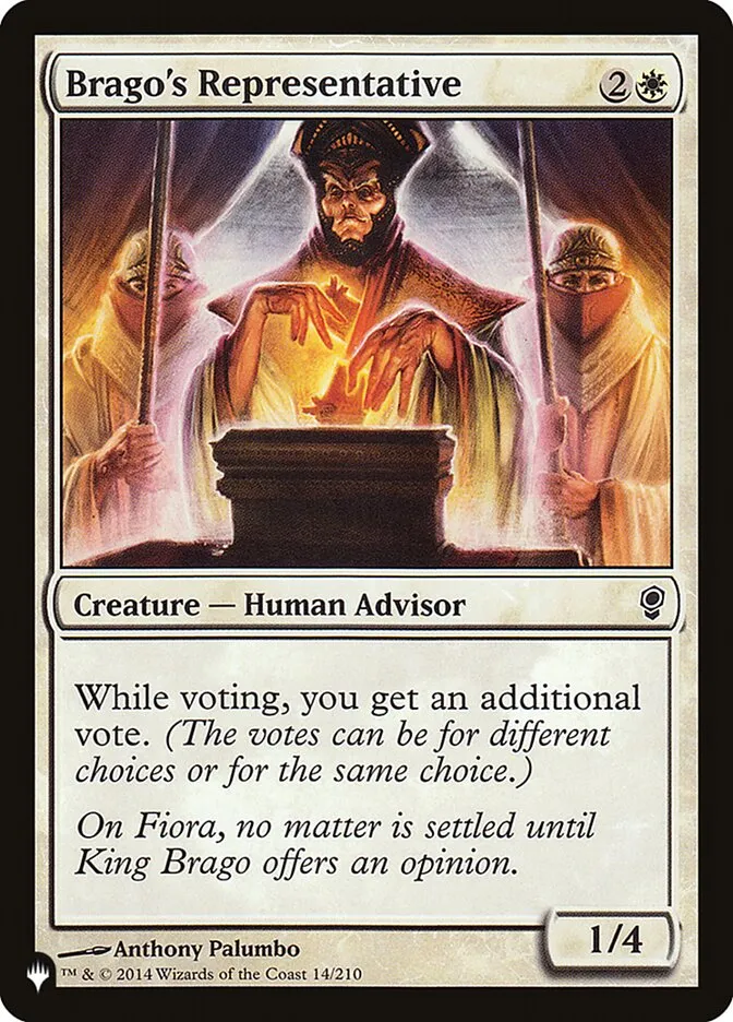 2020 The List Brago's Representative common #CNS-14 common card image