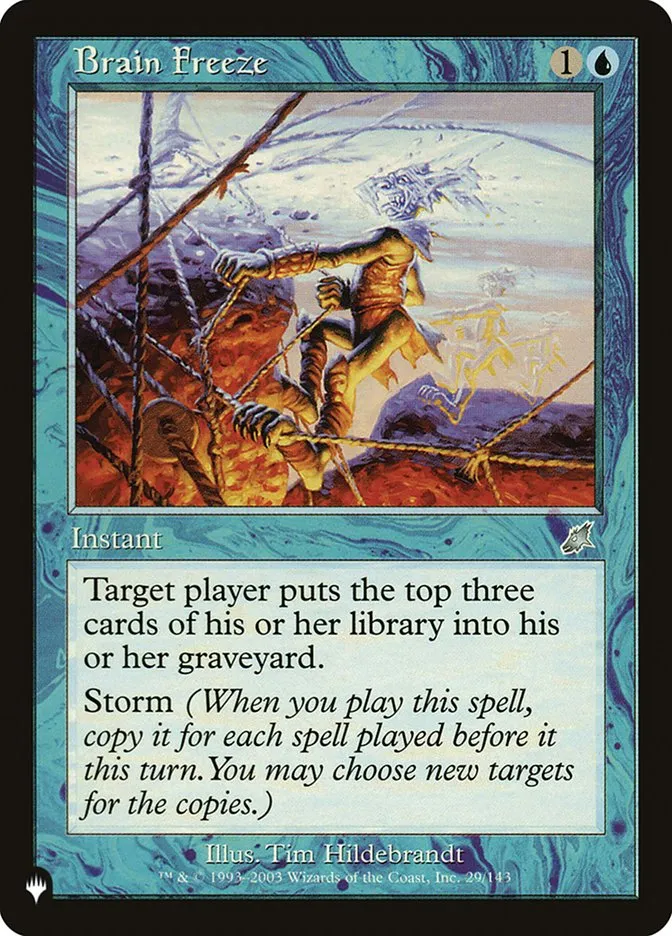 2020 The List Brain Freeze #SCG-29 uncommon card image