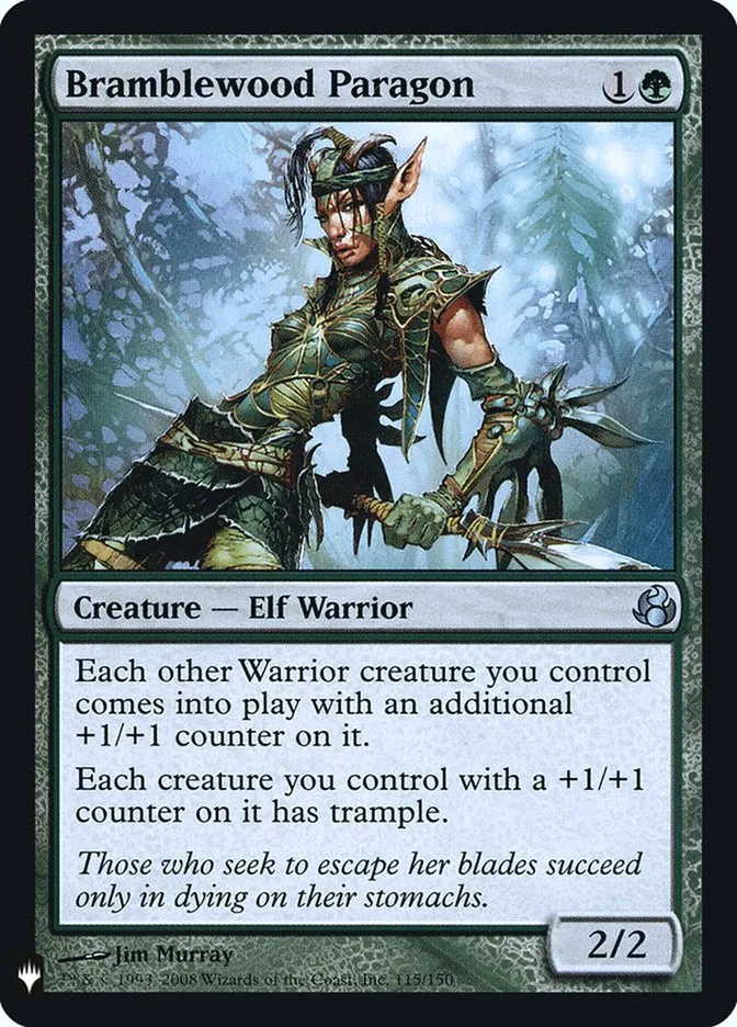 2020 The List Bramblewood Paragon #MOR-115 uncommon card image