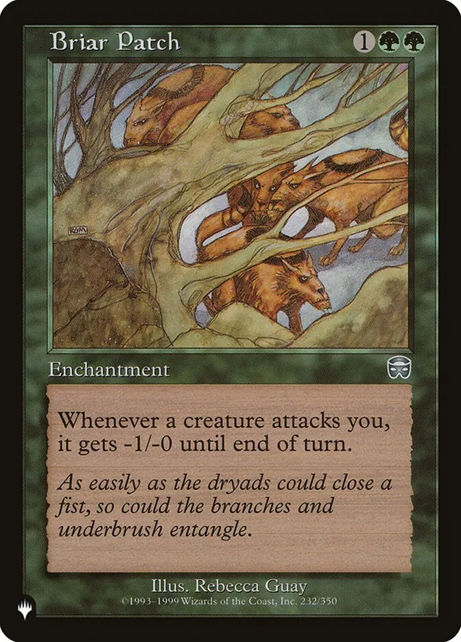2020 The List Briar Patch uncommon #MMQ-232 uncommon card image