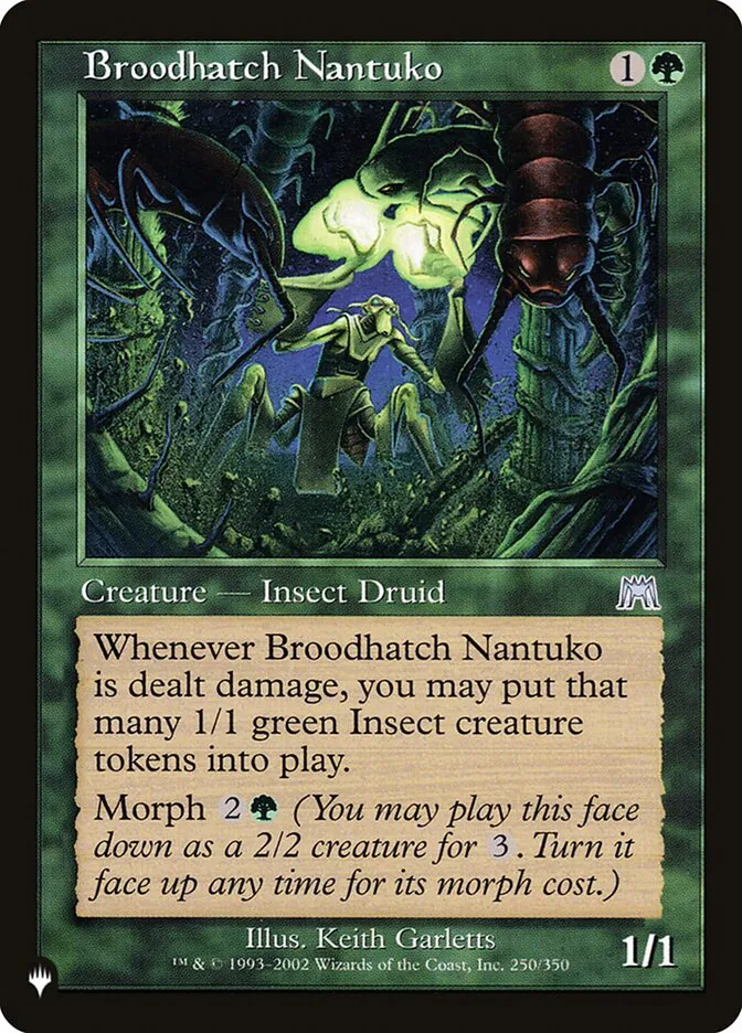 2020 The List Broodhatch Nantuko #ONS-250 uncommon card image