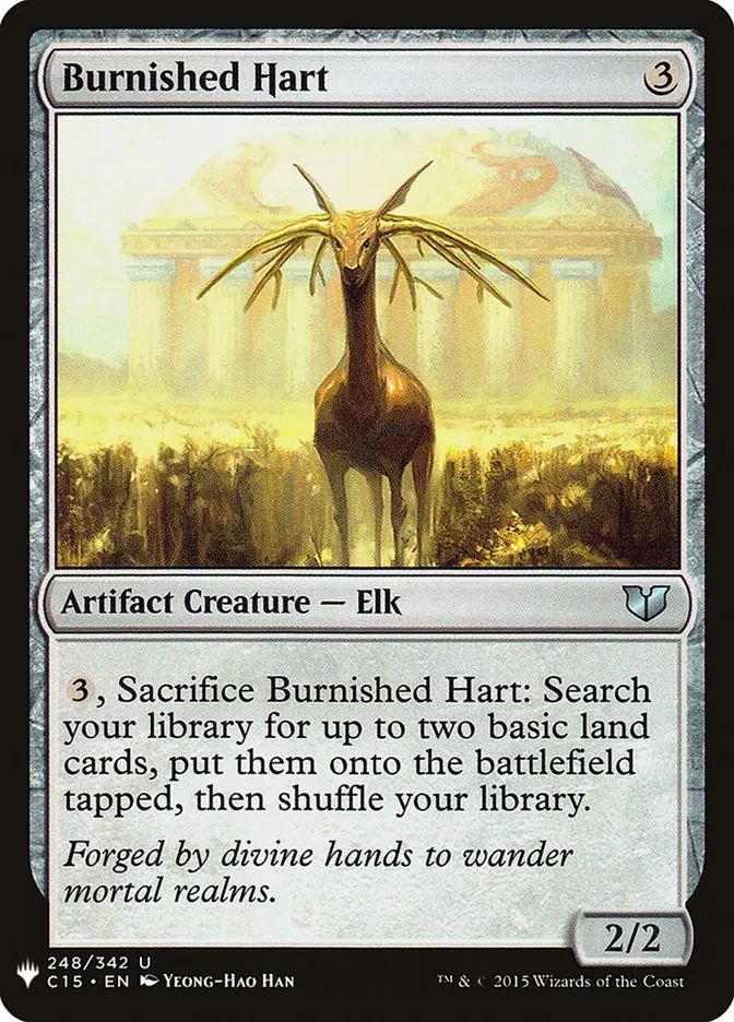 2020 The List Burnished Hart #C15-248 uncommon card image