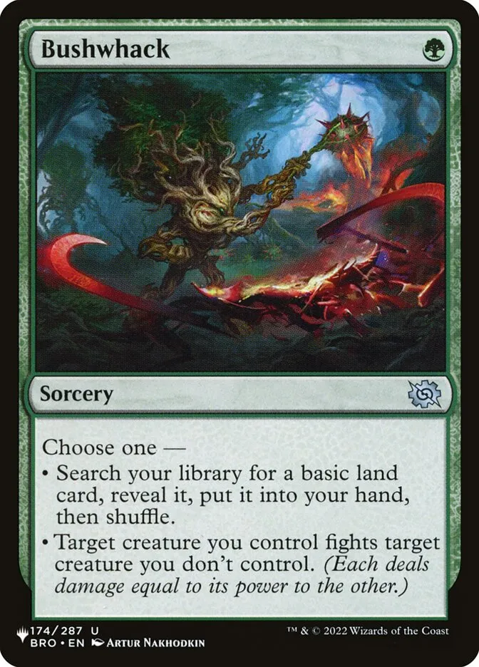 2020 The List Bushwhack #BRO-174 uncommon card image