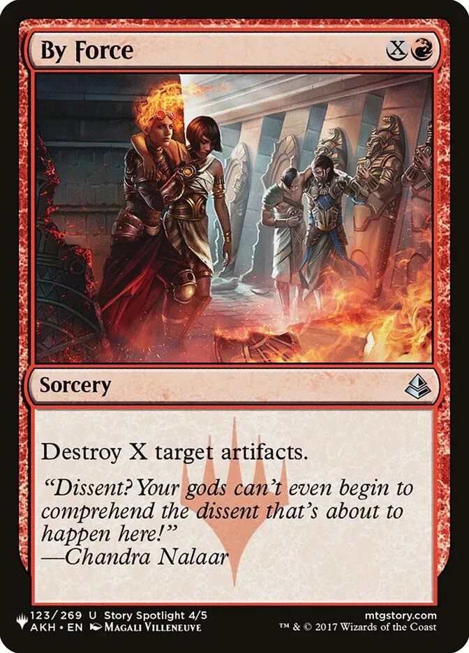 2020 The List By Force #AKH-123 uncommon card image