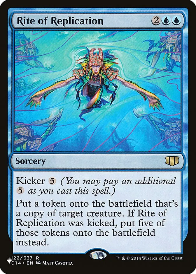 2020 The List Rite of Replication #C14-122 rare card image