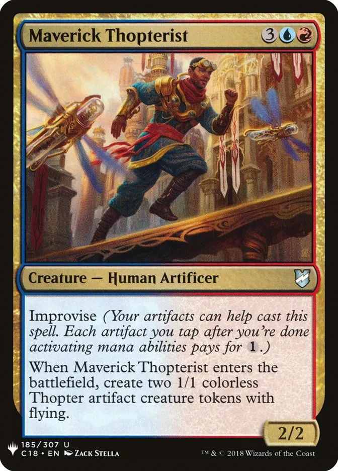 2020 The List Maverick Thopterist #C18-185 uncommon card image