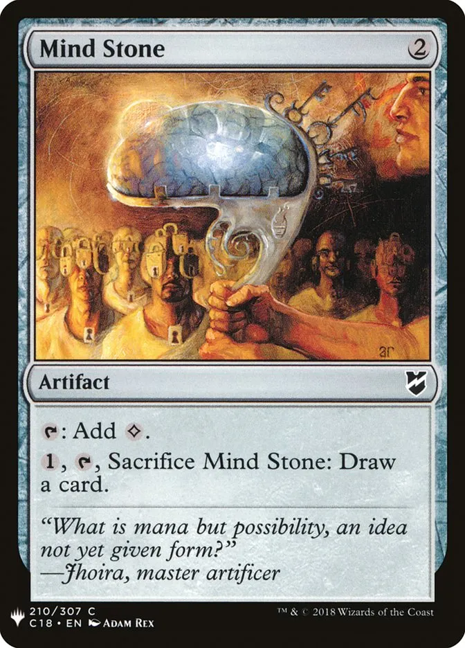 2020 The List Mind Stone common #C18-210 common card image