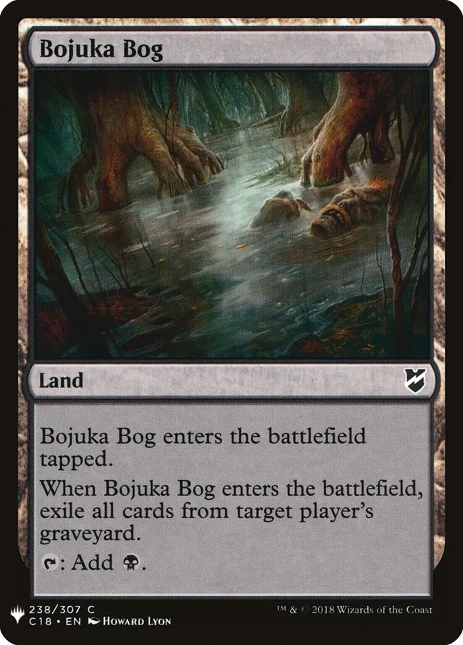 2020 The List Bojuka Bog #C18-238 common card image