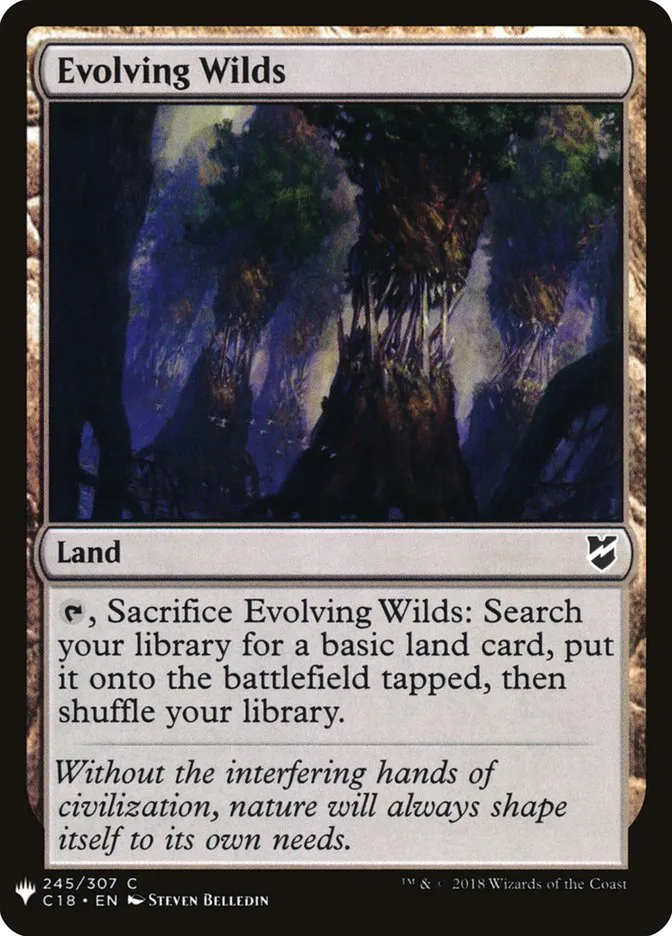 2020 The List Evolving Wilds common #C18-245 common card image