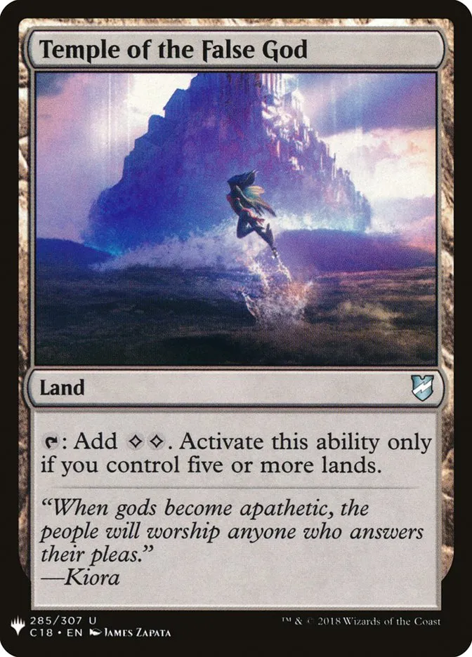 2020 The List Temple of the False God #C18-285 uncommon card image