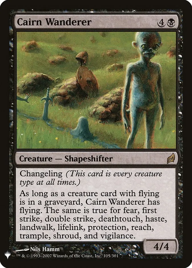 2020 The List Cairn Wanderer #LRW-105 rare card image