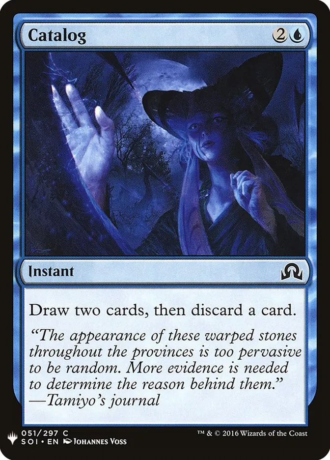 2020 The List Catalog common #SOI-51 common card image