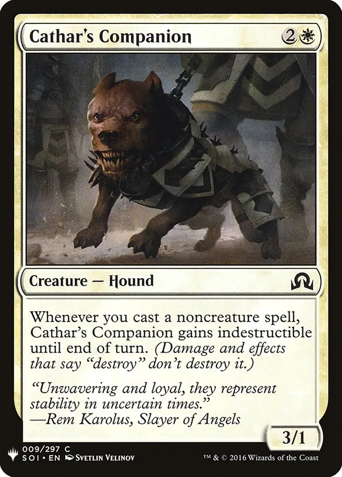 2020 The List Cathar's Companion #SOI-9 common card image