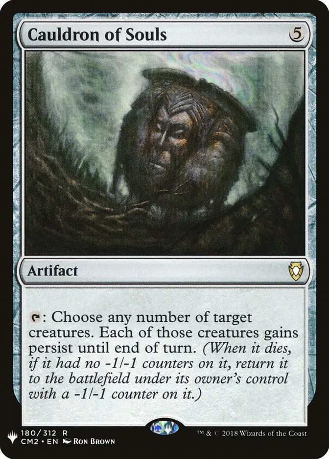 2020 The List Cauldron of Souls #CM2-180 rare card image