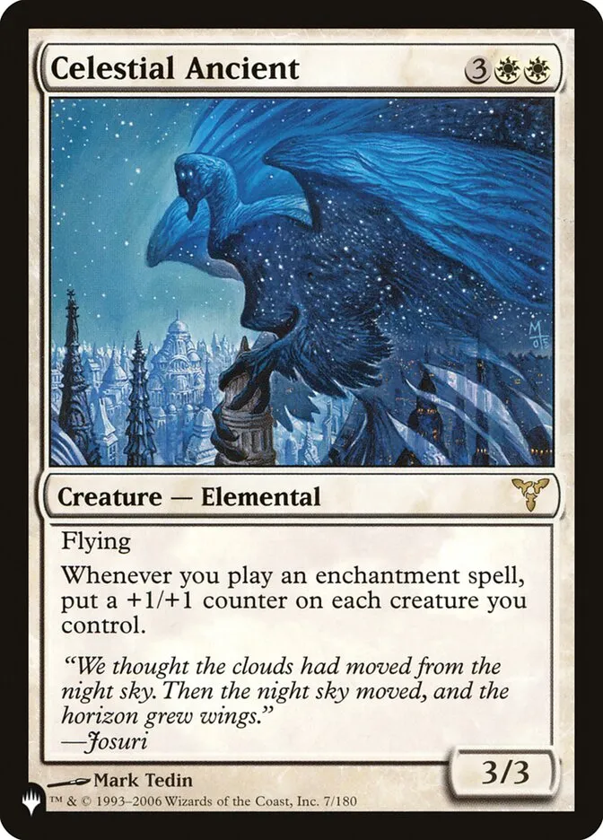 2020 The List Celestial Ancient rare #DIS-7 rare card image