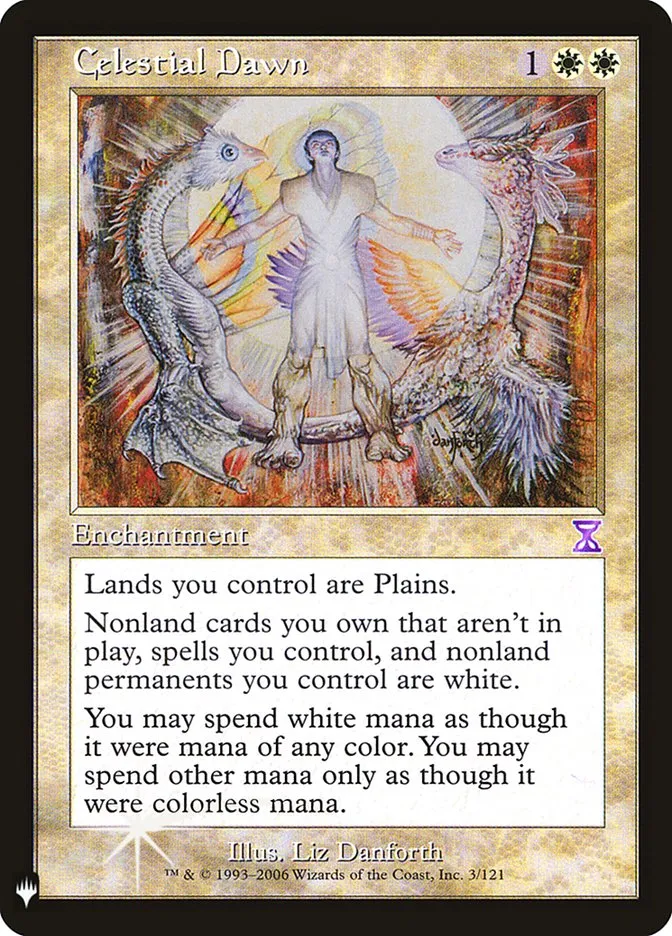 2020 The List Celestial Dawn rare #TSB-3 rare card image