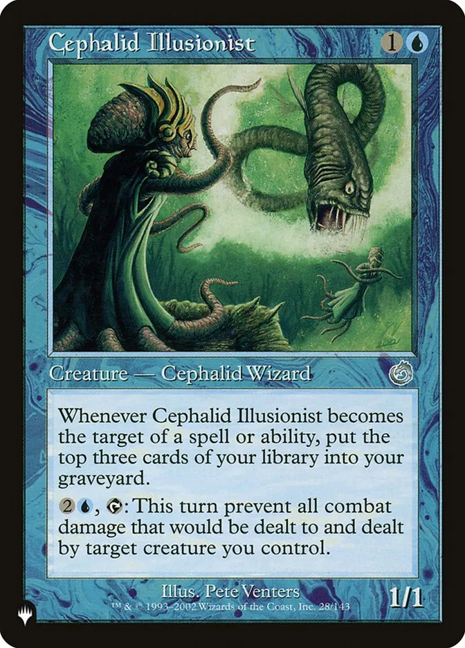2020 The List Cephalid Illusionist #TOR-28 uncommon card image