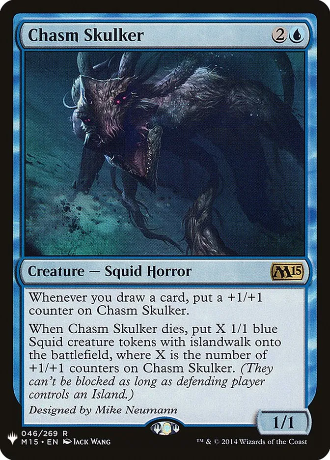 2020 The List Chasm Skulker #M15-46 rare card image