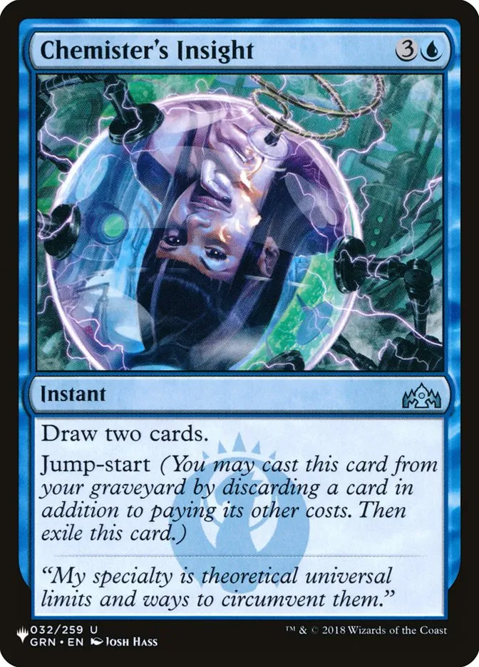 2020 The List Chemister's Insight #GRN-32 uncommon card image