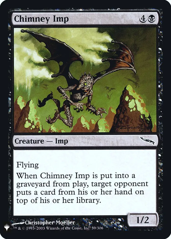 2020 The List Chimney Imp common #MRD-59 common card image