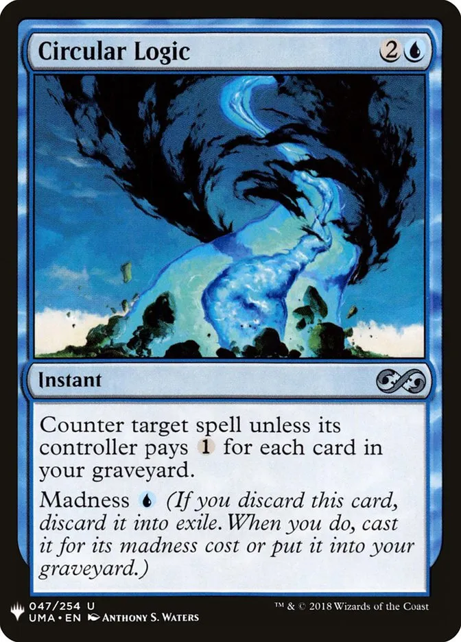 2020 The List Circular Logic uncommon #UMA-47 uncommon card image