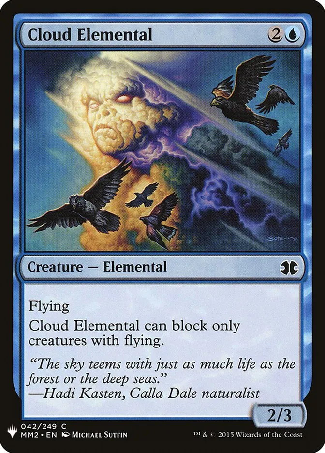 2020 The List Cloud Elemental common #MM2-42 common card image