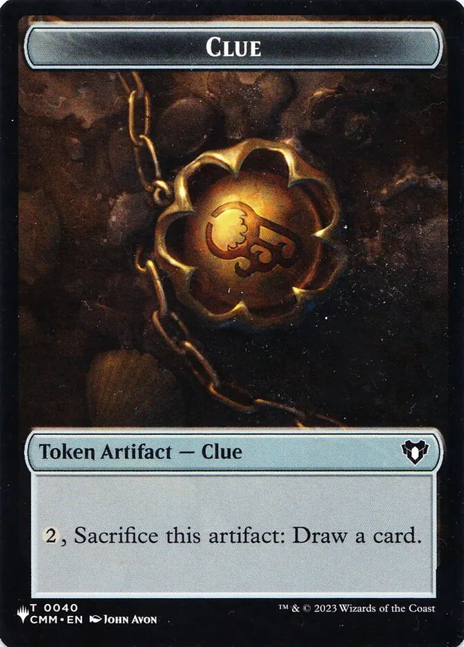 2020 The List Clue common #CMM-40 common card image
