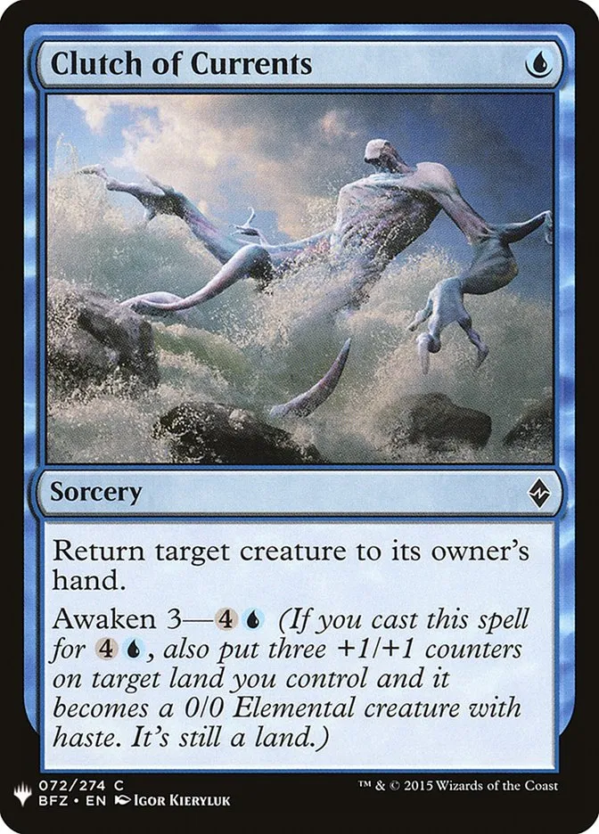 2020 The List Clutch of Currents #BFZ-72 common card image
