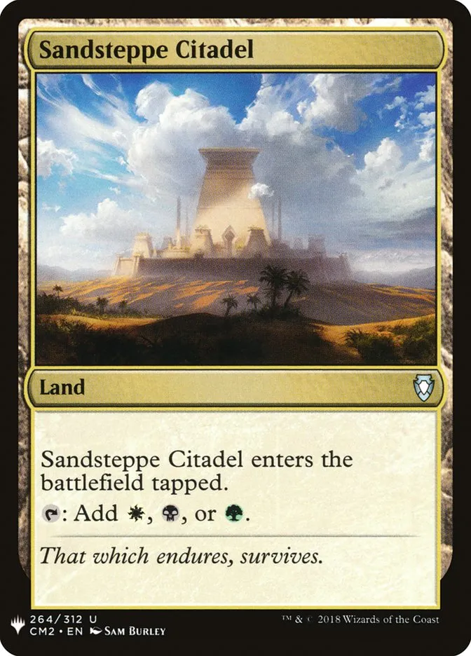 2020 The List Sandsteppe Citadel #CM2-264 uncommon card image
