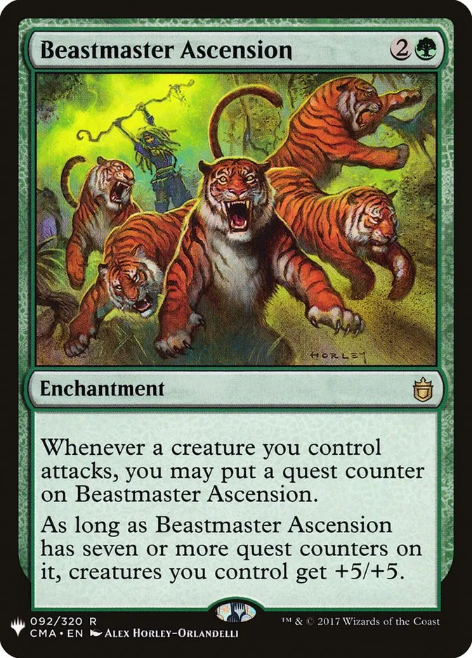 2020 The List Beastmaster Ascension #CMA-92 rare card image