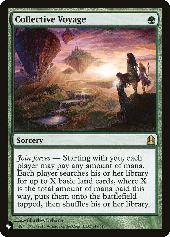 2020 The List Collective Voyage #CMD-147 rare card image