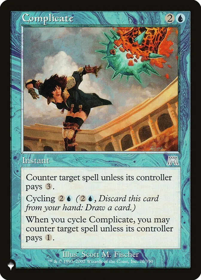 2020 The List Complicate uncommon #ONS-76 uncommon card image