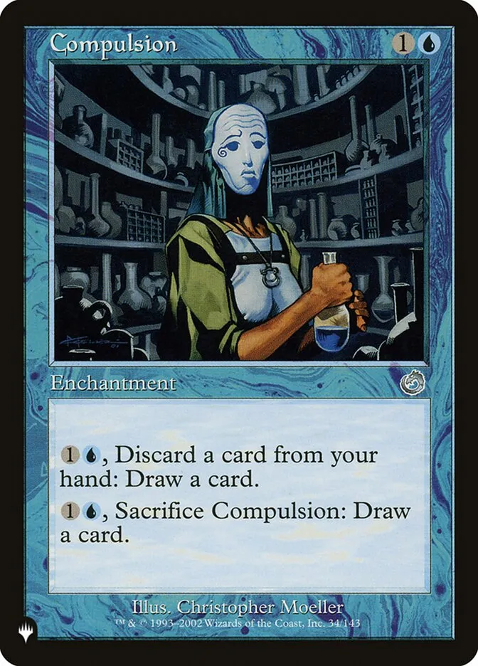 2020 The List Compulsion uncommon #TOR-34 uncommon card image