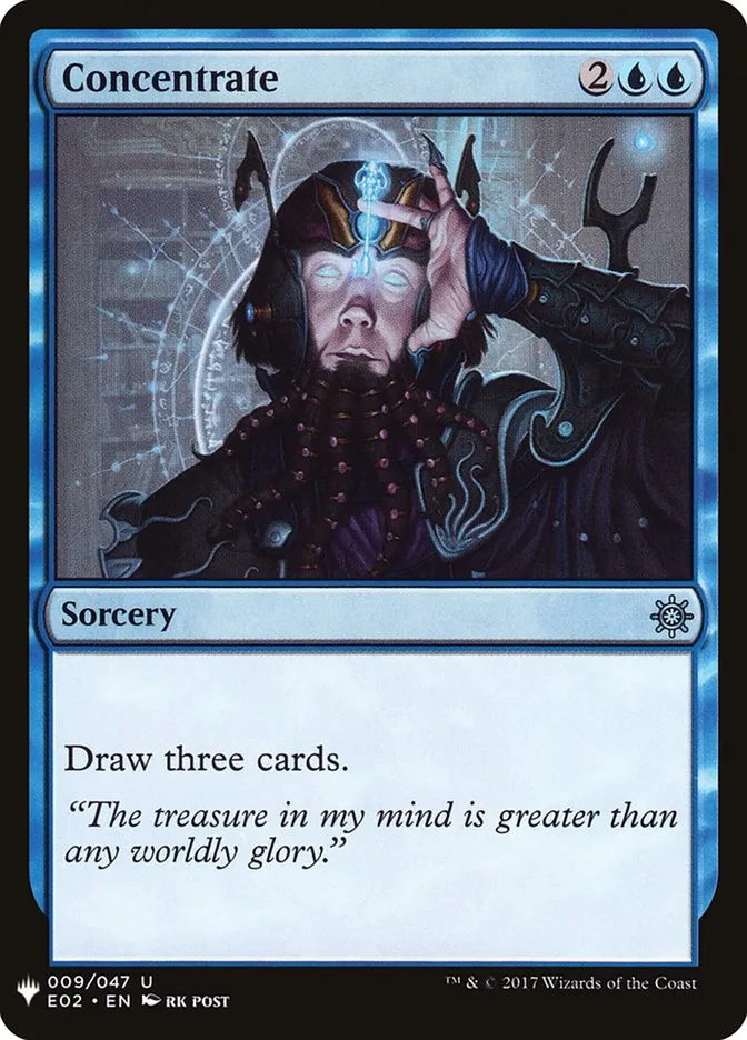 2020 The List Concentrate uncommon #E02-9 uncommon card image