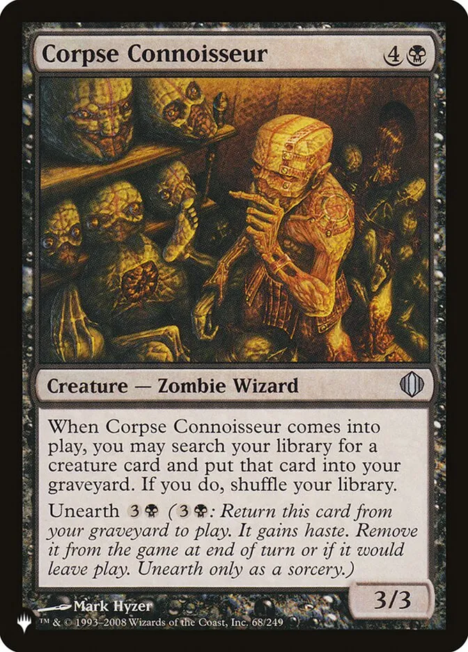 2020 The List Corpse Connoisseur #ALA-68 uncommon card image