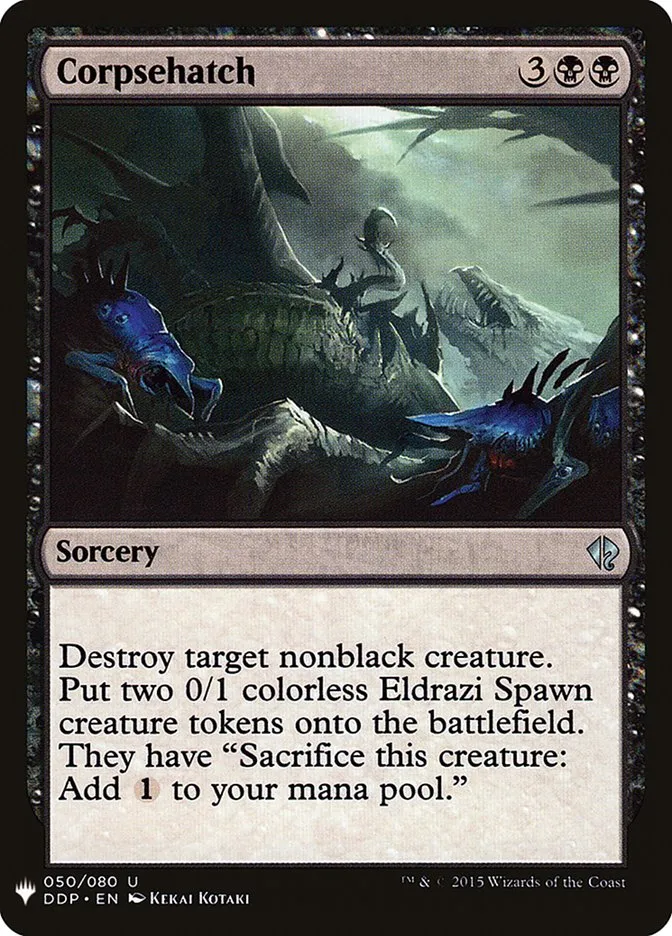 2020 The List Corpsehatch uncommon #DDP-50 uncommon card image