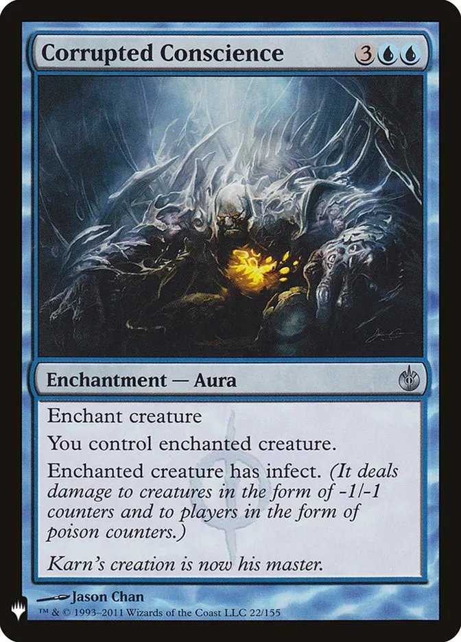 2020 The List Corrupted Conscience uncommon #MBS-22 uncommon card image