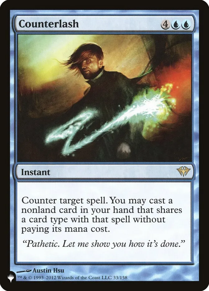 2020 The List Counterlash #DKA-33 rare card image