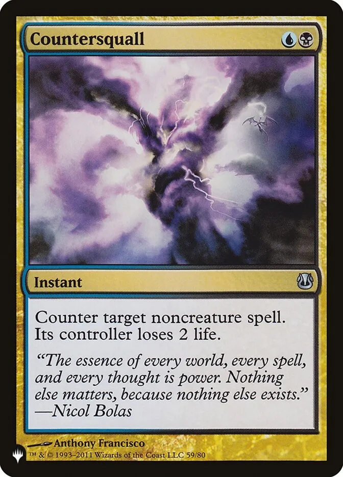 2020 The List Countersquall #DDH-59 uncommon card image