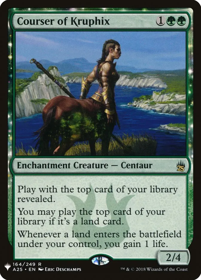 2020 The List Courser of Kruphix #A25-164 rare card image